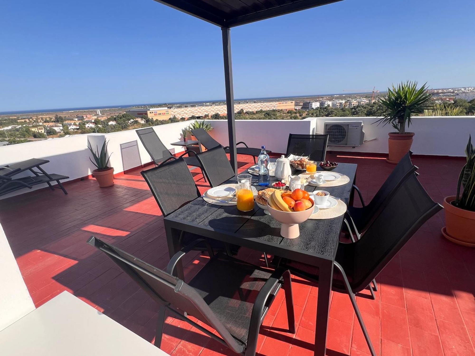 Green Apartment In Tavira Garden Exterior photo