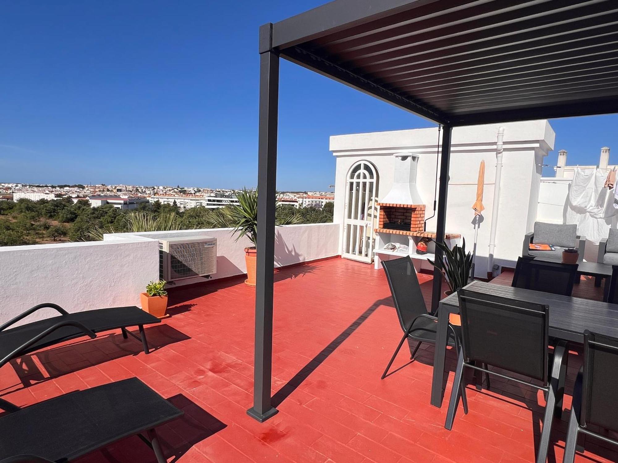 Green Apartment In Tavira Garden Exterior photo